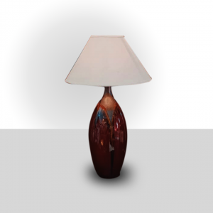 Flat Bottle Vase Lamp